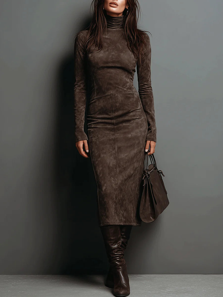 Robe midi Fiorella café