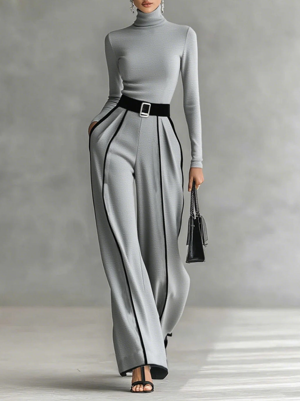 Ensemble Angela gris